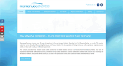 Desktop Screenshot of mamanucaexpress.com
