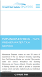 Mobile Screenshot of mamanucaexpress.com
